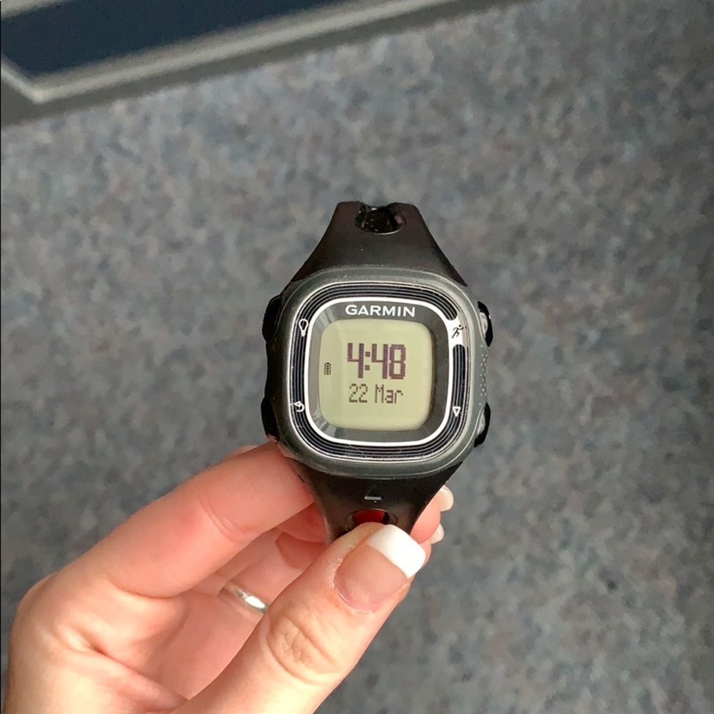 Garmin black watch unisex
